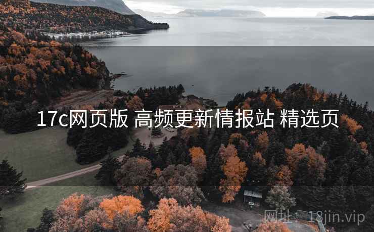 17c网页版 高频更新情报站 精选页